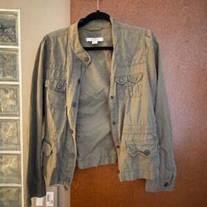 LOFT Utility Jacket – Army Green – Size M